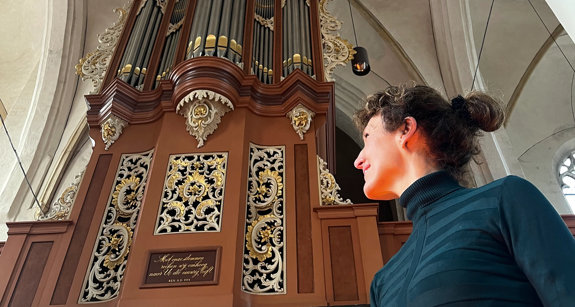 Marktorgelconcert  19 augustus Els Dijkerman