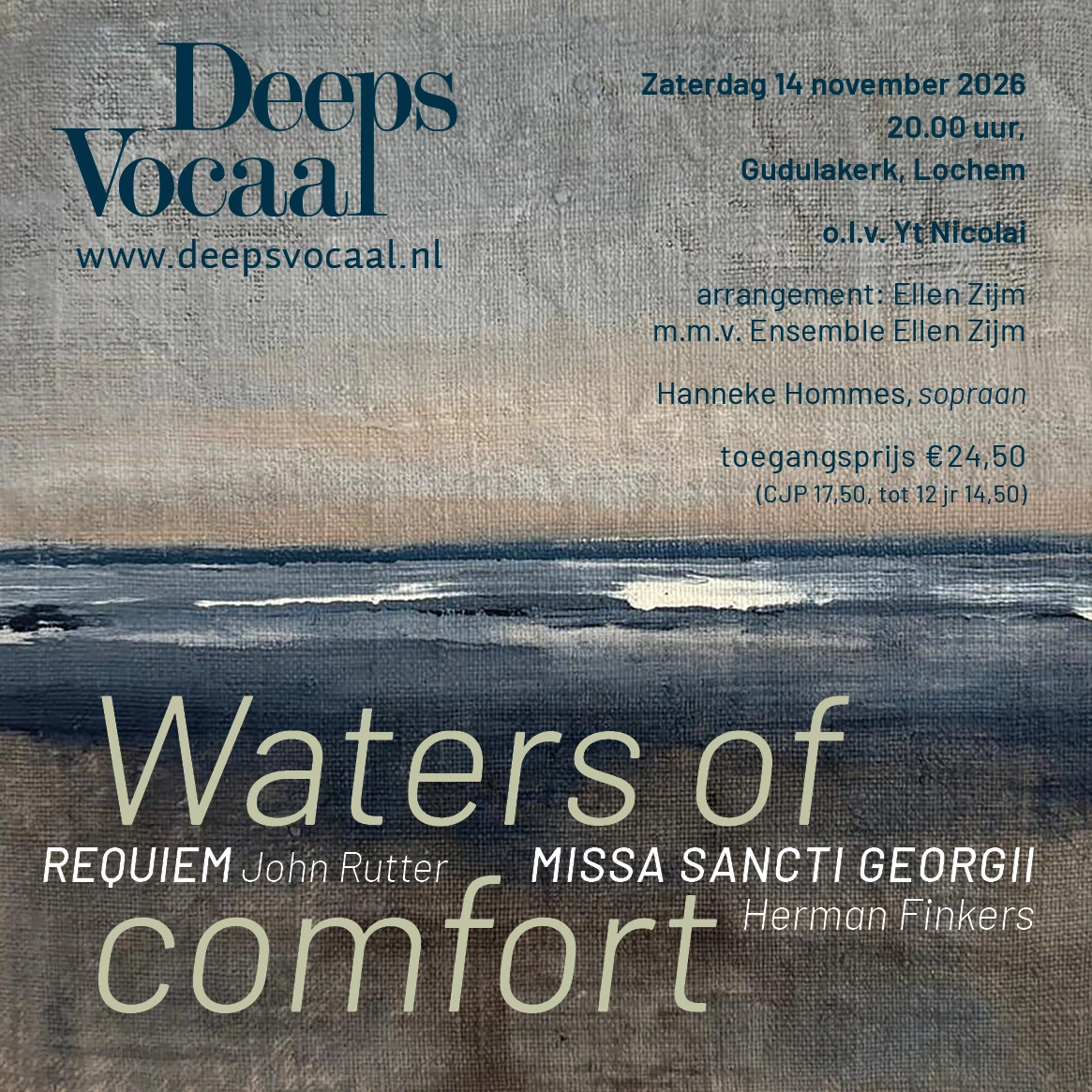 Deeps Vocaal najaarsconcert
